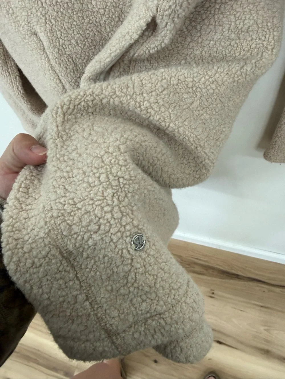Lululemon Sincerely Sherpa Wrap Teddy Coat